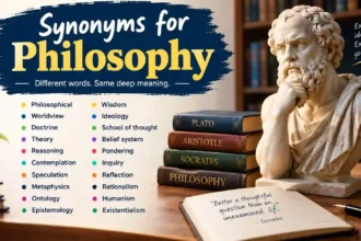 Synonyms for philosophy